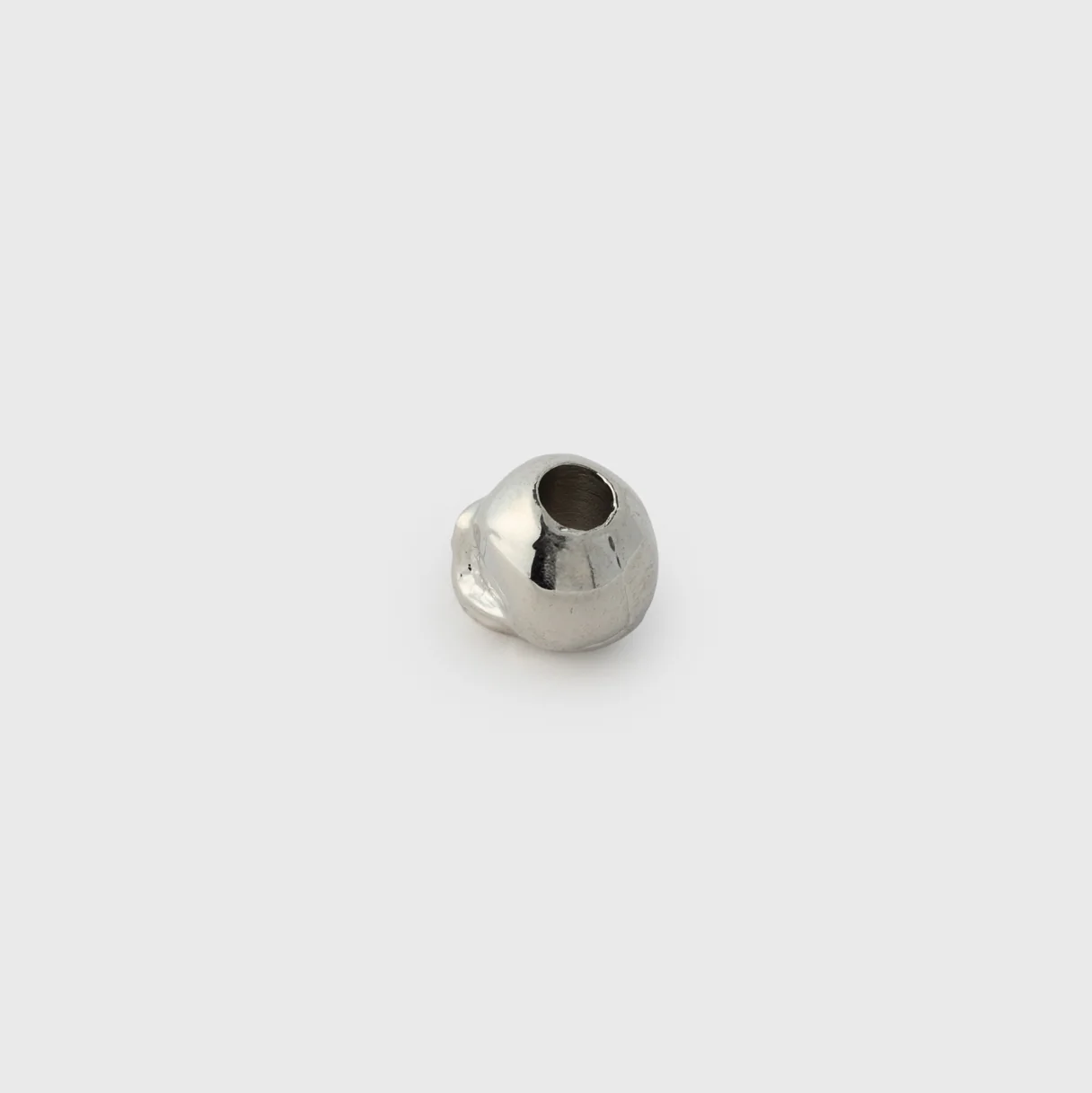 Beard Ring 4, White Metal - Image 2