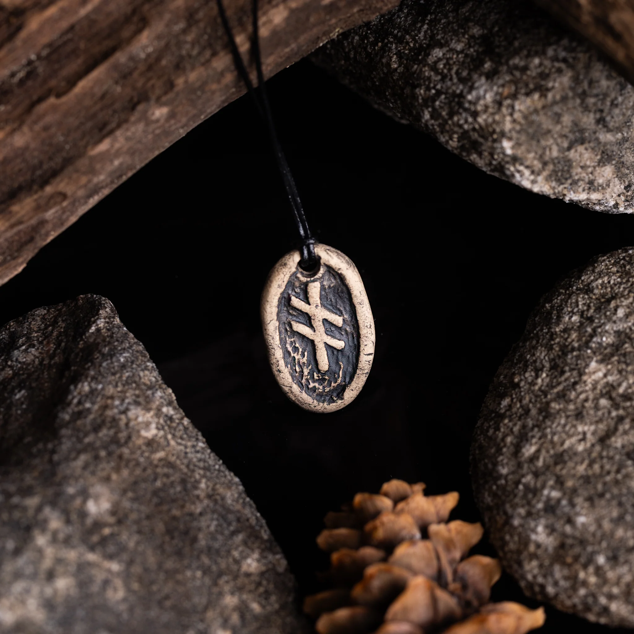 Choose Your Ceramic Rune Pendant - Image 6