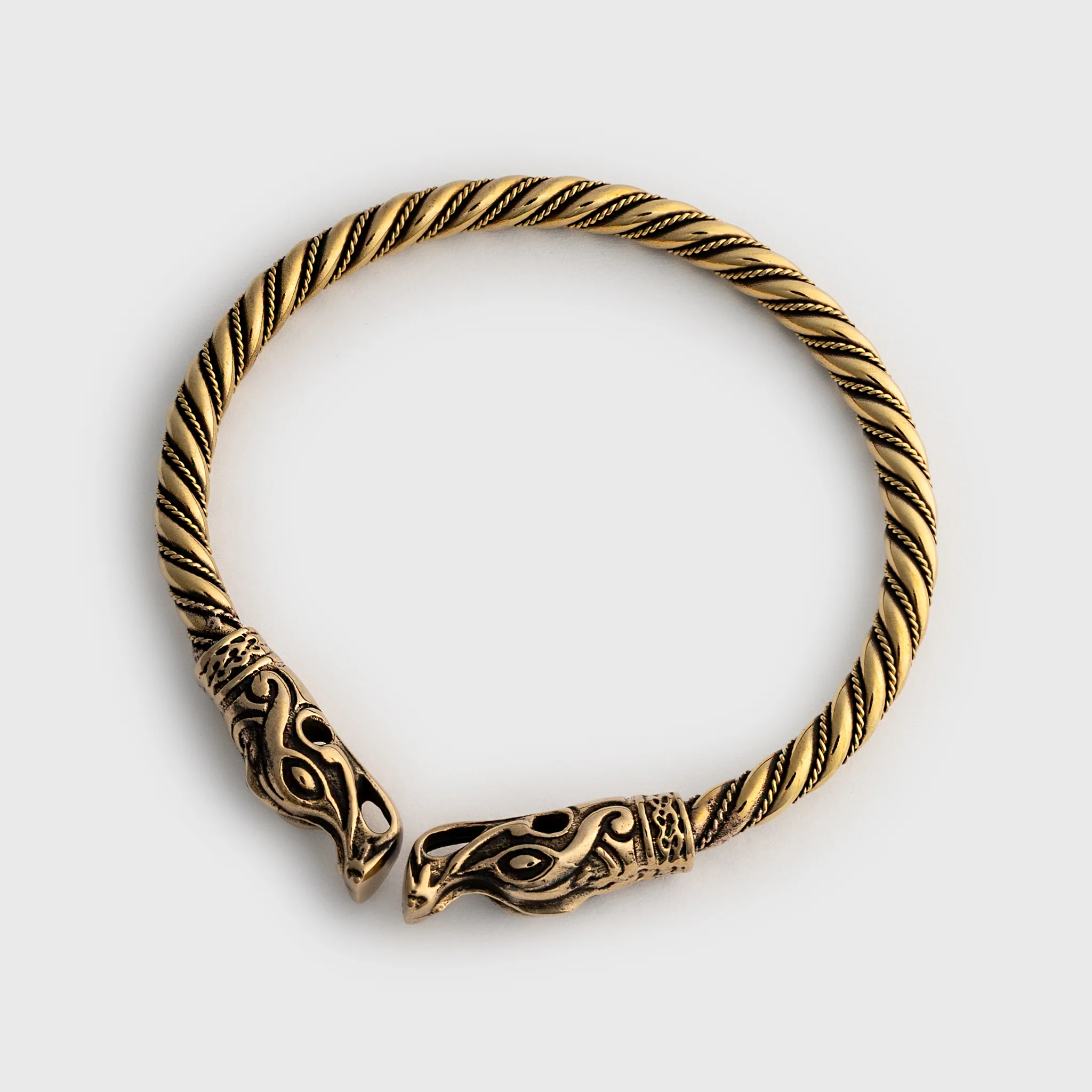 Dragon Armring, Brass - Image 2