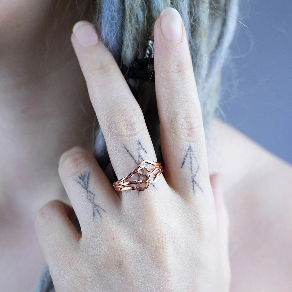 Entangled Ring, Rose Gold - Image 2