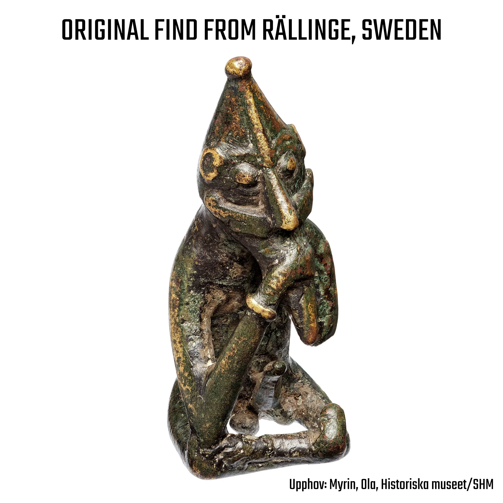 Freyr Pendant, Bronze - Image 3