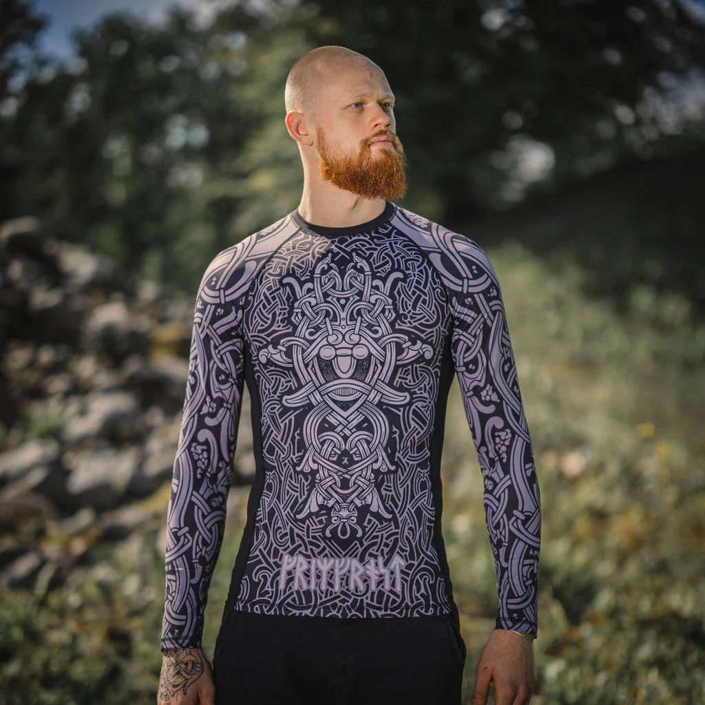Grimfrost Rashguard, Knotwork - Image 3