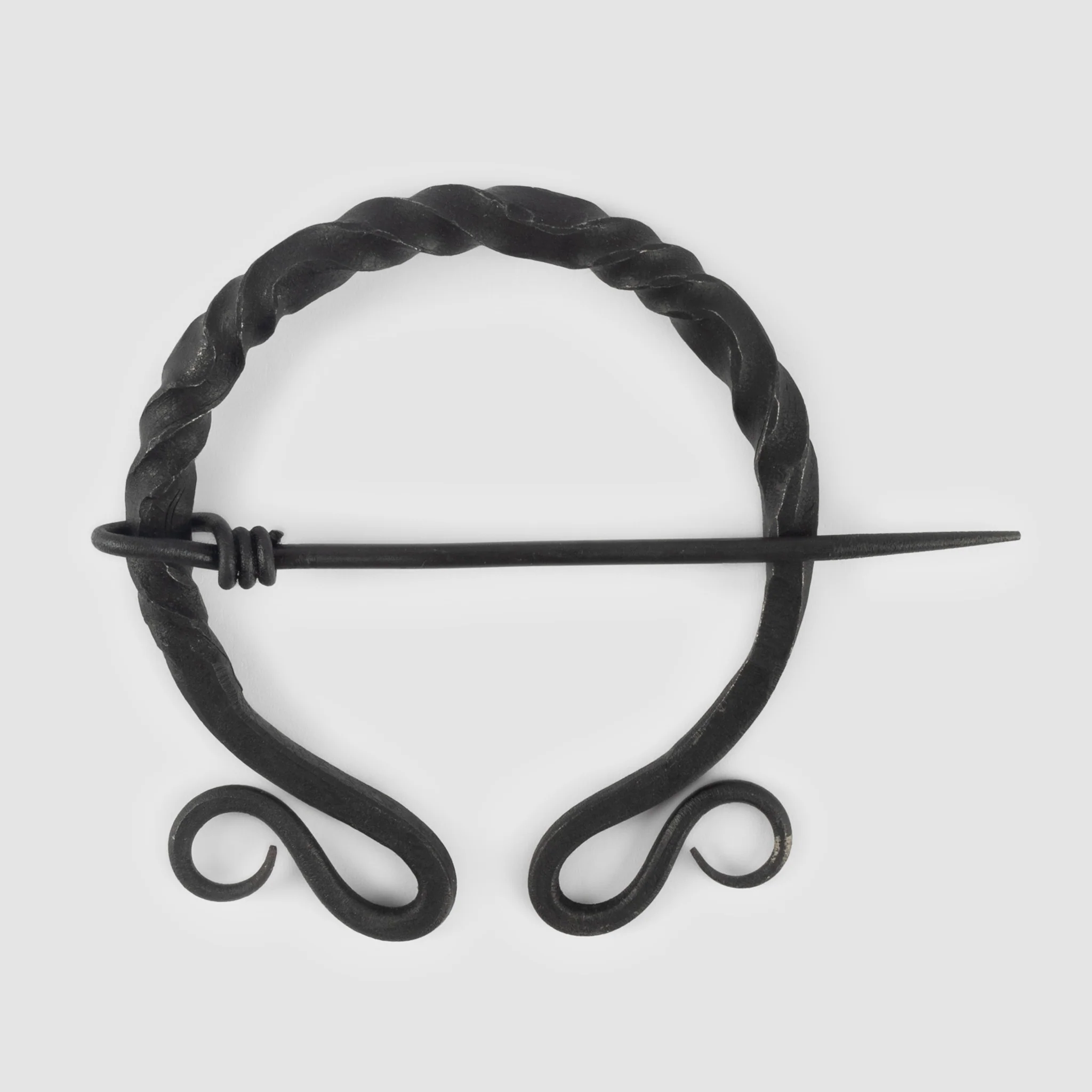 Iron Fibula, Round Twisted, 80 mm - Image 2