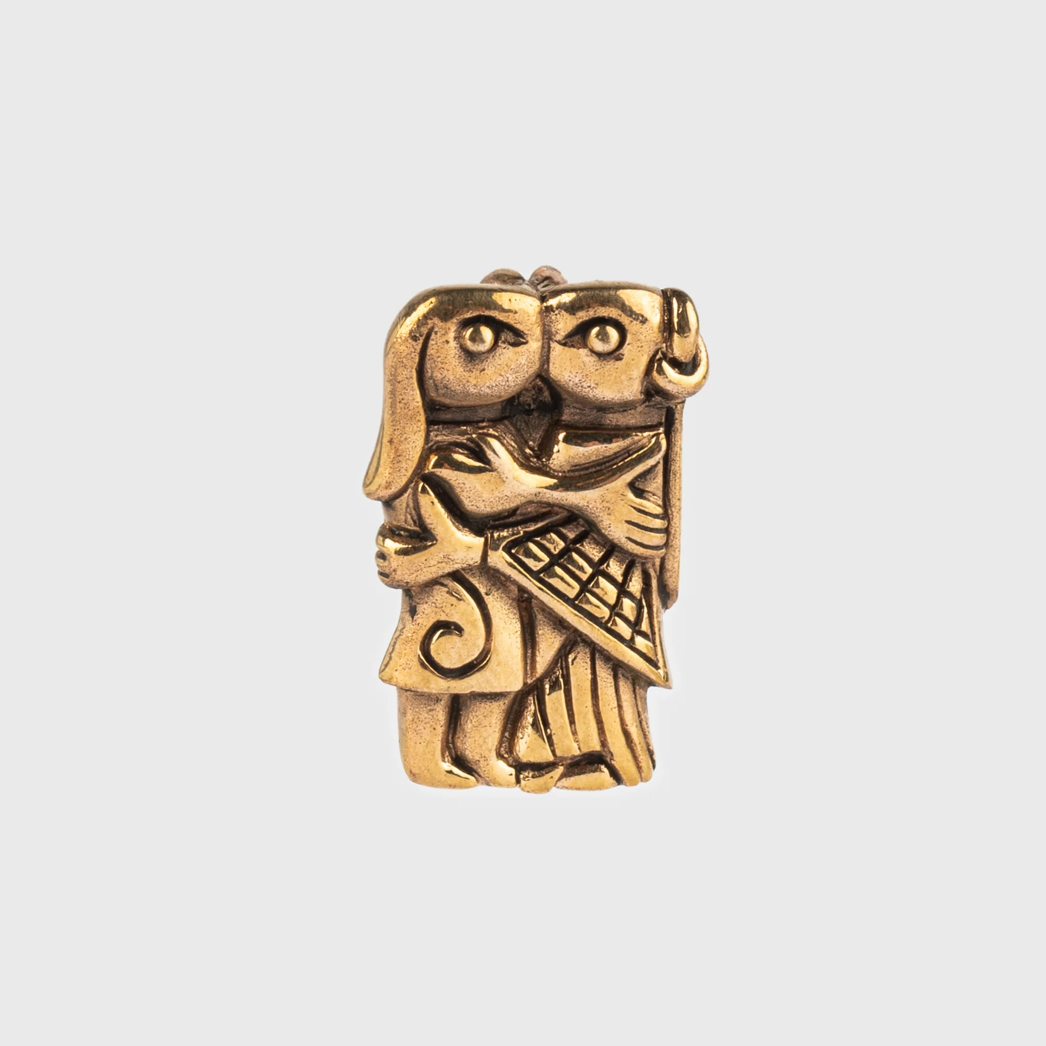 Lovers Pendant, Bronze - Image 2