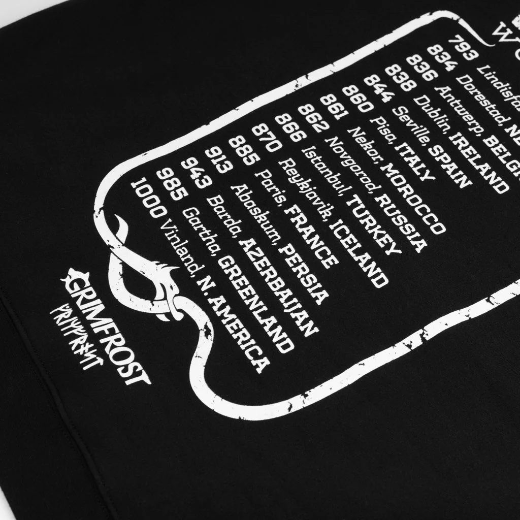 Premium Hoodie, World Tour, Black - Image 5