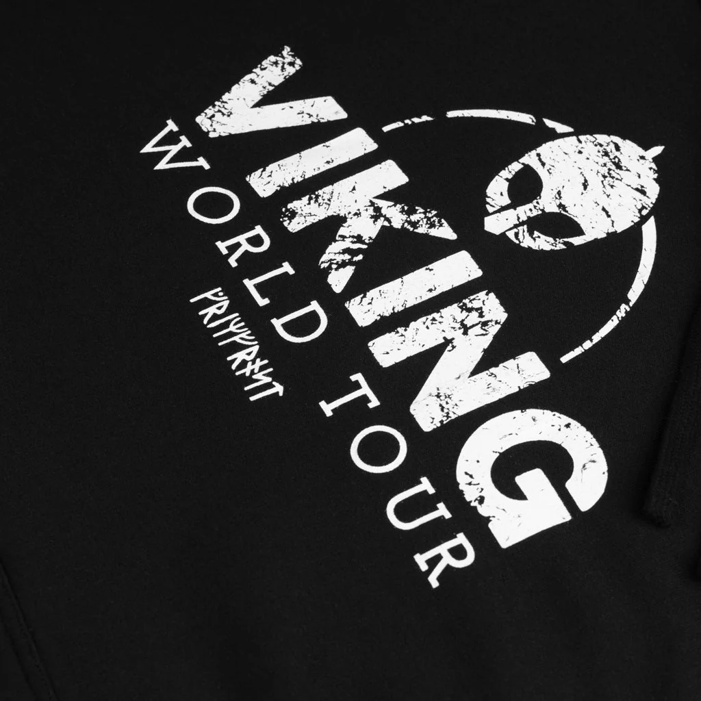 Premium Hoodie, World Tour, Black - Image 6