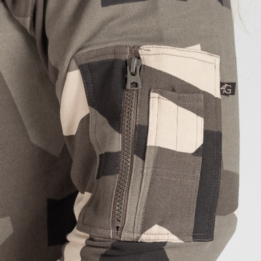 Premium Zip Hoodie, Ulfhedinn, M90 Brown Camo - Image 4