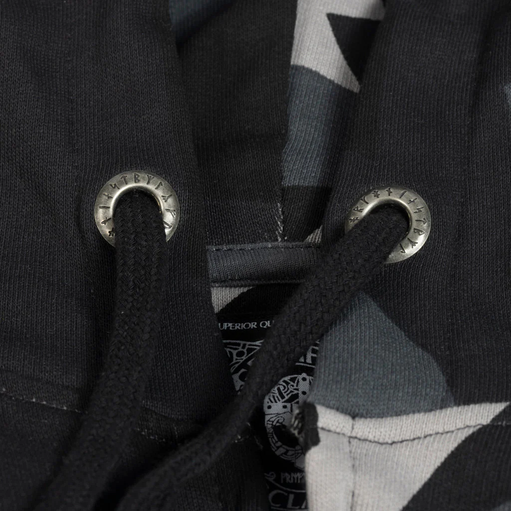 Premium Zip Hoodie, Ulfhedinn, M90 Grey Camo - Image 3