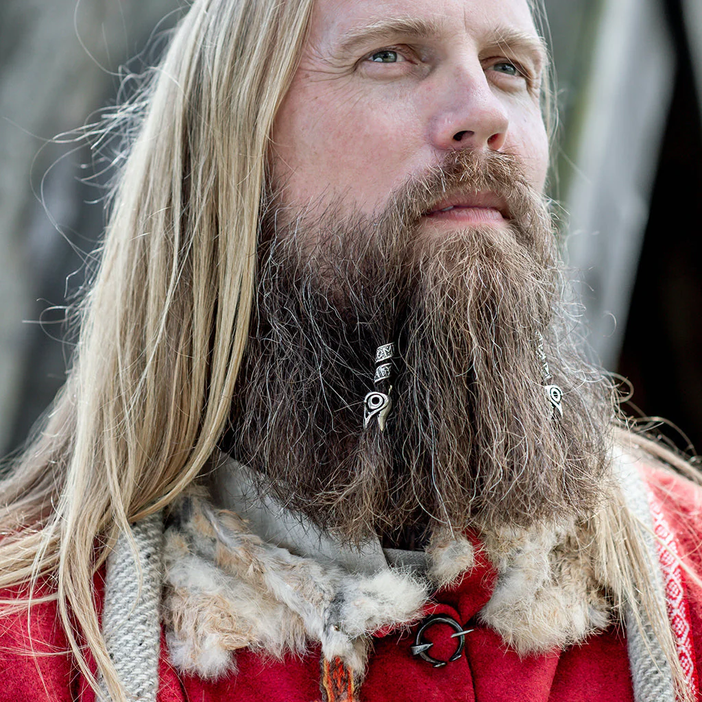 Raven Beard Ring, Silver - Image 2