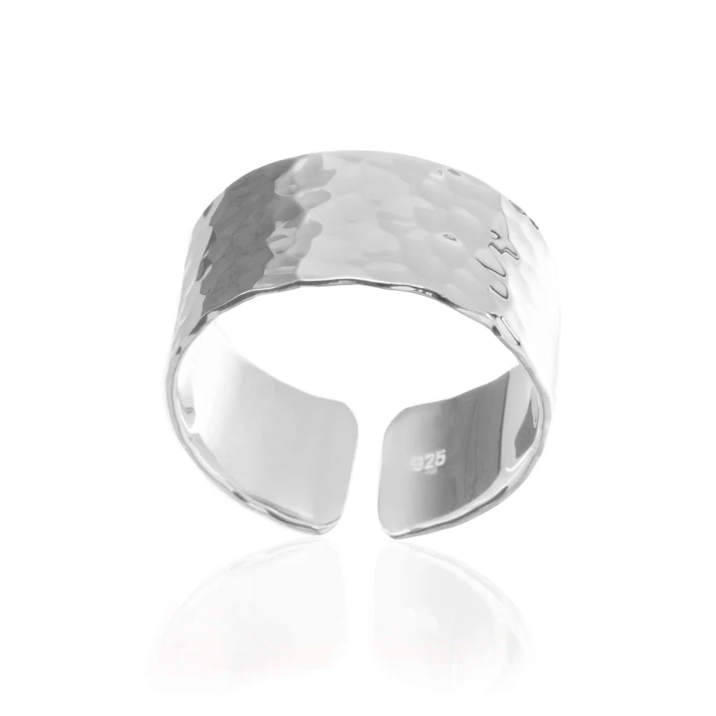 Shieldmaiden Ring, Silver