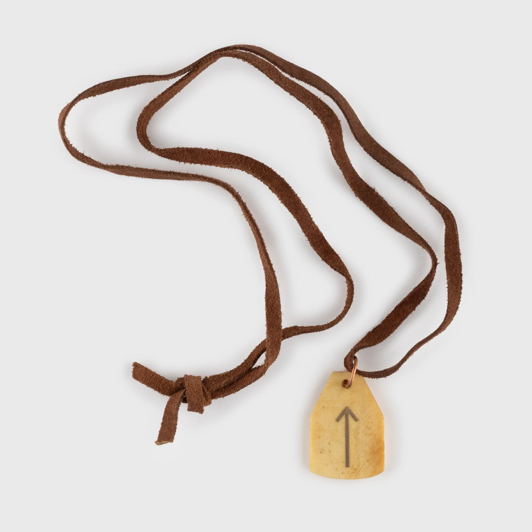 Tyr Rune Amulet, Bone - Image 2