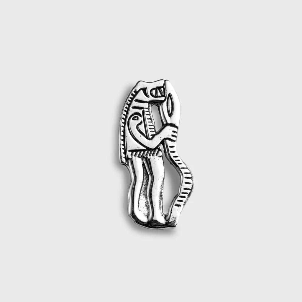 Ulfhedin Pendant, Silver - Image 2