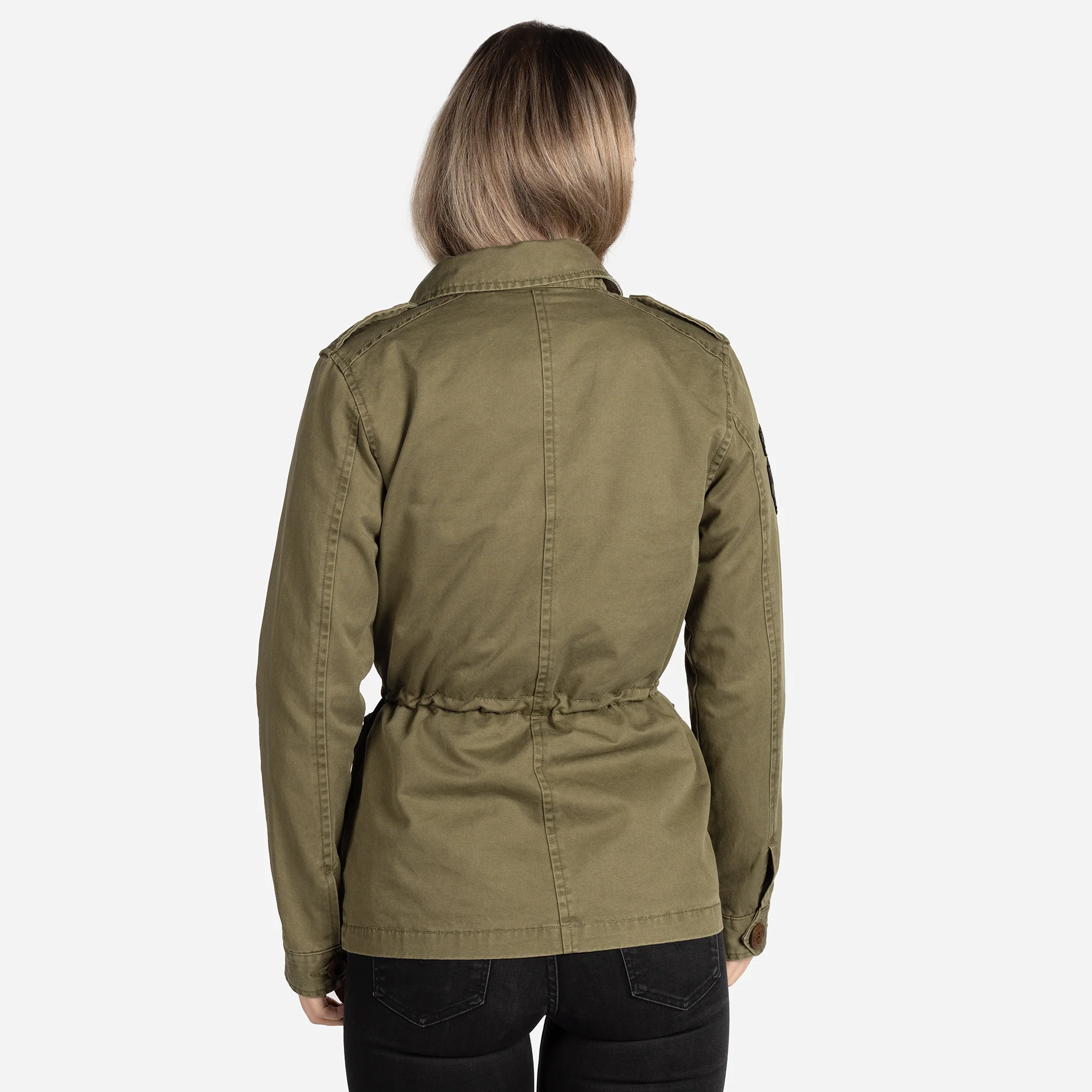 Women's Grimfrost's Field Jacket, Green - Image 4