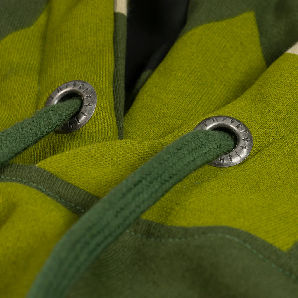 Women's Premium Hoodie, Valkyrie, M90 Green Camo - Image 3