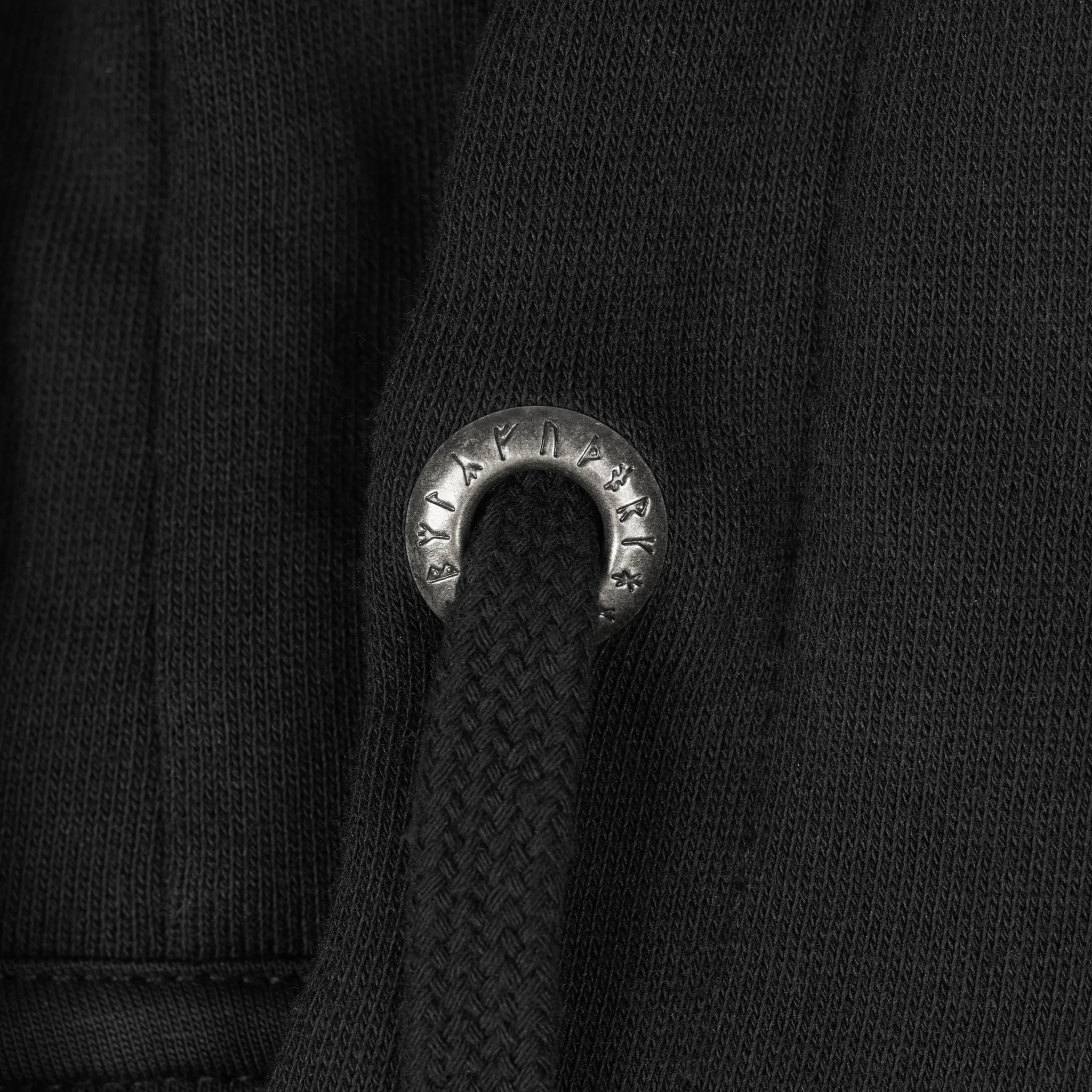 Women's Premium Zip Hoodie, Mjolnir, Black - Image 5
