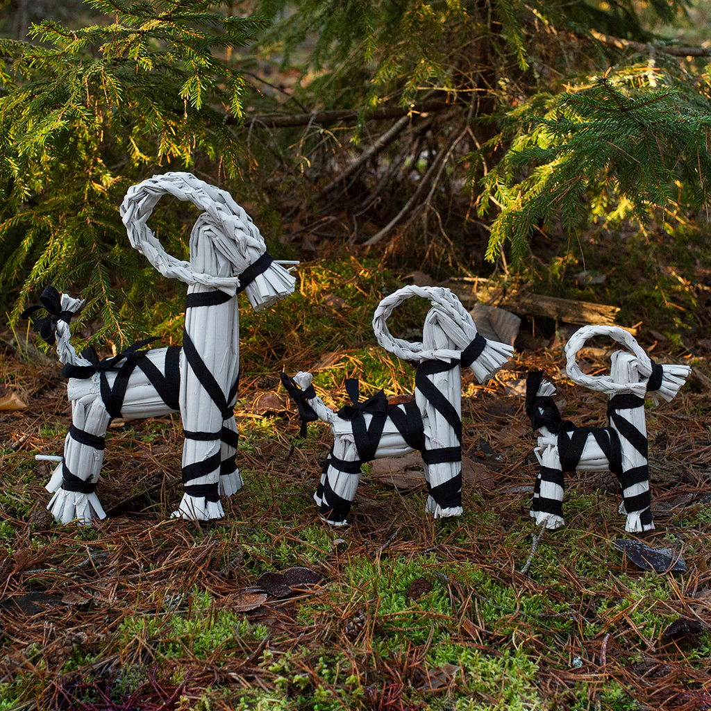 Yule Goat Set, White