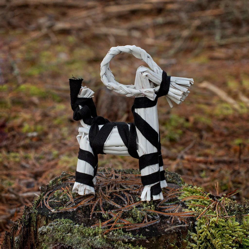 Yule Goat, Small, White